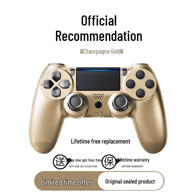 Compatible Wireless Bluetooth Controller for PS4 Pro, PC, Steam, iOS, and Mobile Devices