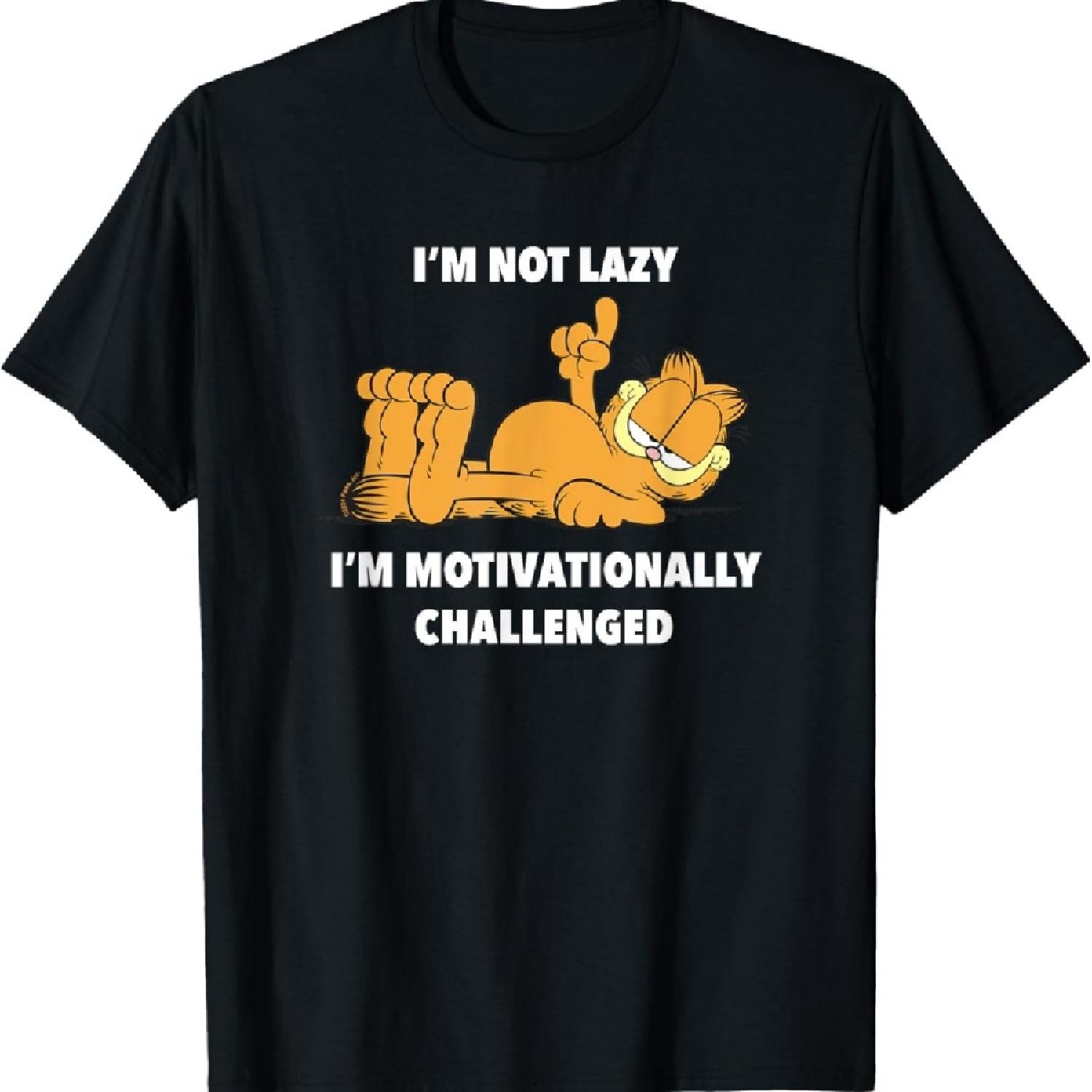 

Garfield I m Not Lazy T-Shirt XXXXXL чорний