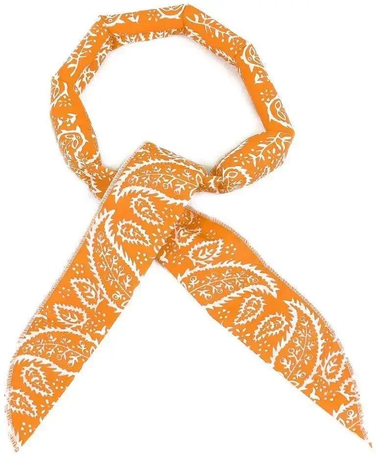 Multifunctional Summer Cooling Scarves Neck Wrap Headband Cooling Bandana Scarf Cold Towel Unisex Printed Soaked Tie Around Neck