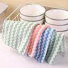 2Pcs Small Square Towels Extra Soft Highly Water Absorption Non-Fading Quick Dry Hand Wipe Towels Bathroom Supplies