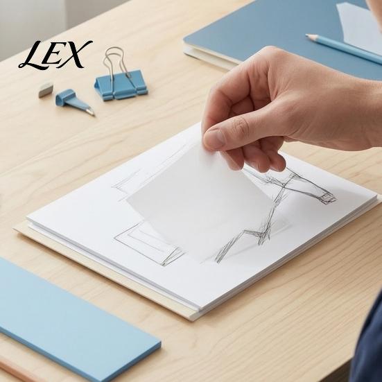 Reusable Adhesive Memos 2PCS Transparent Sticky Notepads, Waterproof Clear Memo Pads, Smooth Writing Invisible Page Markers Strong Repositionable