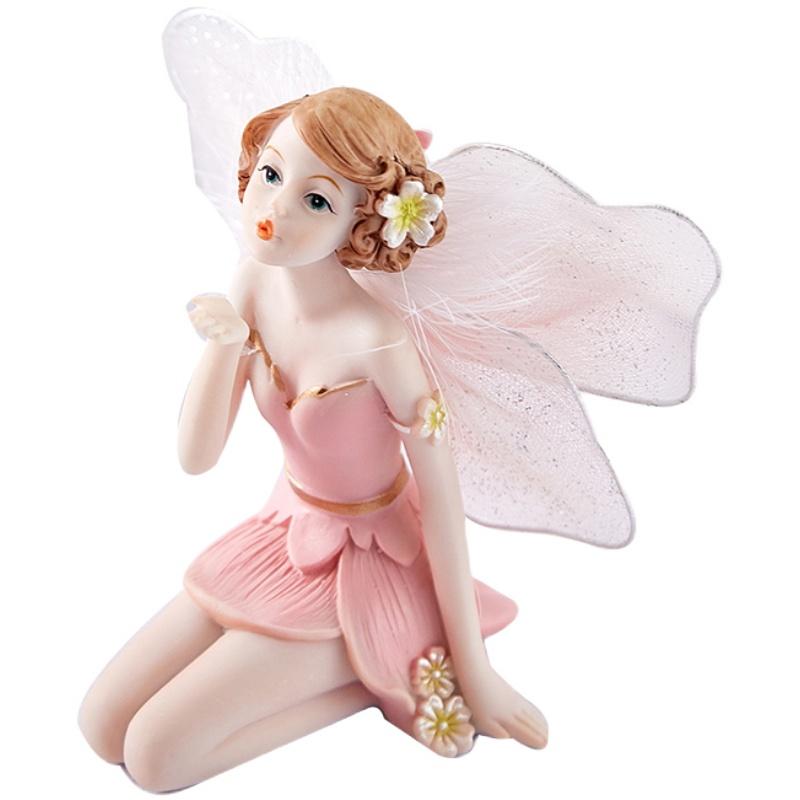 Fairy Girl Ornaments Cute Home Decoration Accessories Home Decor Miniature Figurines Miniature Garden