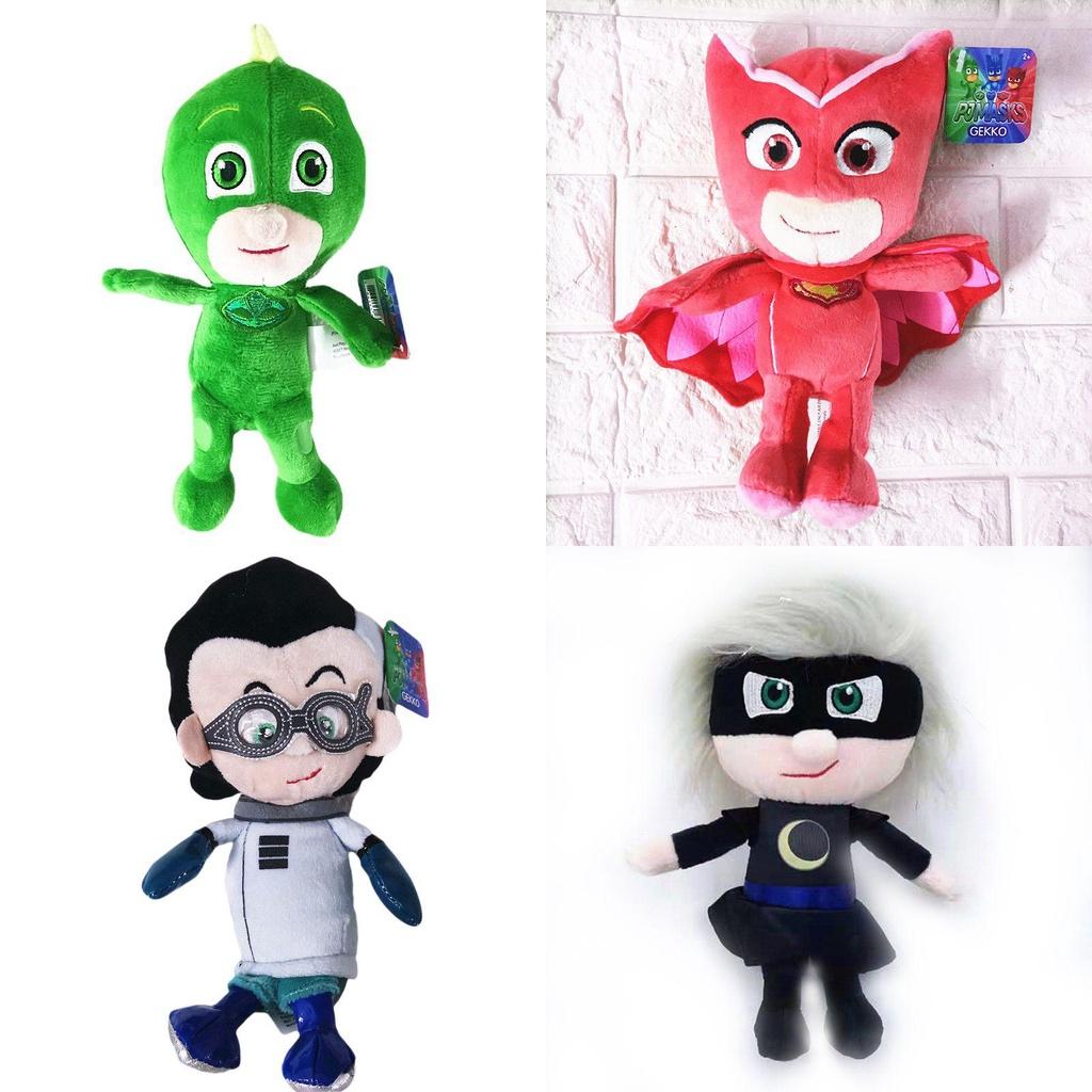 Adorable Pj Masks Plush Doll Toy Featuring Catboy Gekko Luna Girl Owlette And Romeo For Kids