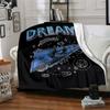 1pc Dream Money Soft Flannel All Season Throw for Home, Office, Outdoor UseDurable Comfort Soft Warm Throw for Home