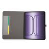 For OnePlus Pad 3 Case with Stand Card Holder Cloth Texture Leather Tablet Cover