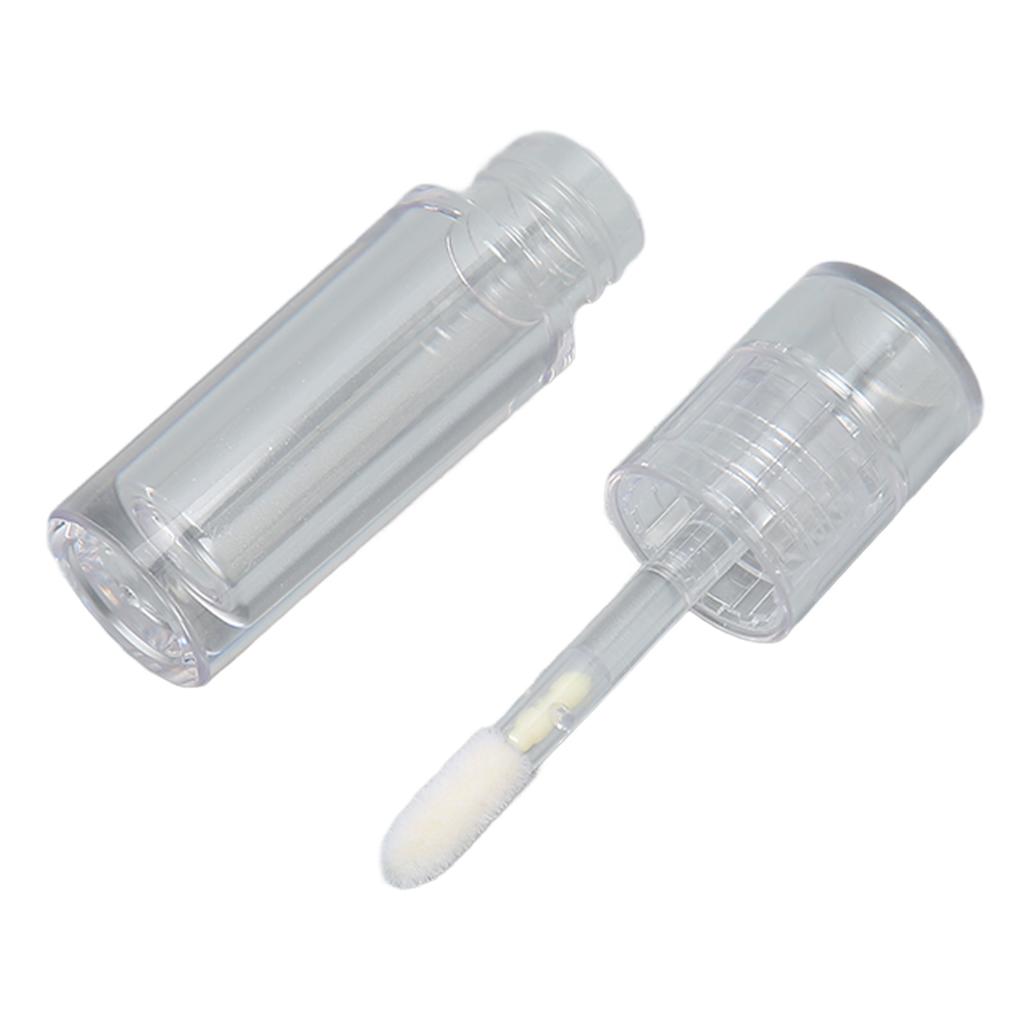 2ml Lip Gloss Tube Empty Transparent Portable Lightweight Refillable Empty Lip Balm Bottle