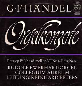 

LP Record GEORG FRIEDRICH HÄNDEL - Orgelkonzerte 72485 Orbis Germany Classical Used