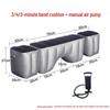 Inflatable Car Bed and Footrest for Rear Seat Use In Sedans and SUVs