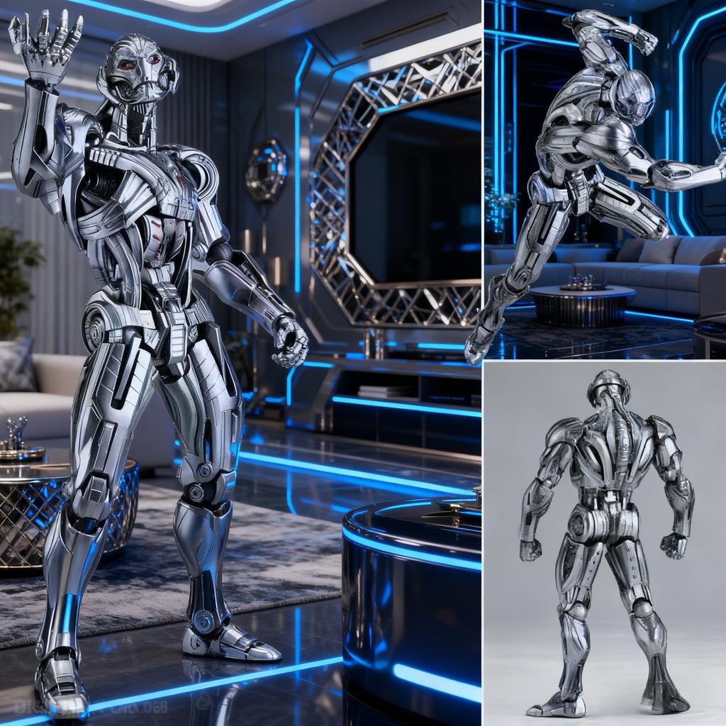 Nou Model de Păpușă de Acțiune Aochuang Aochuang Kaiyodo Amazing Yamaguchi Avengers Seria Anime Jucărie Cadou Colecție Cadou