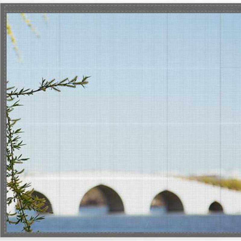 HOT Insect Magnetic Window Screen Window Orotective Net Mesh Curtain Tulle Summer Self-Adhesive Window Curtain Netting