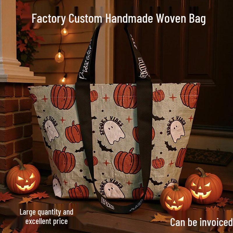 

Custom Large-Capacity Cartoon Gift Bag: Handheld/Shoulder Bag for Christmas & New Year Medium