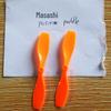 2x75 Propeller Blades for Model Aircraft - Positive/Negative Servo-Compatible Accessories