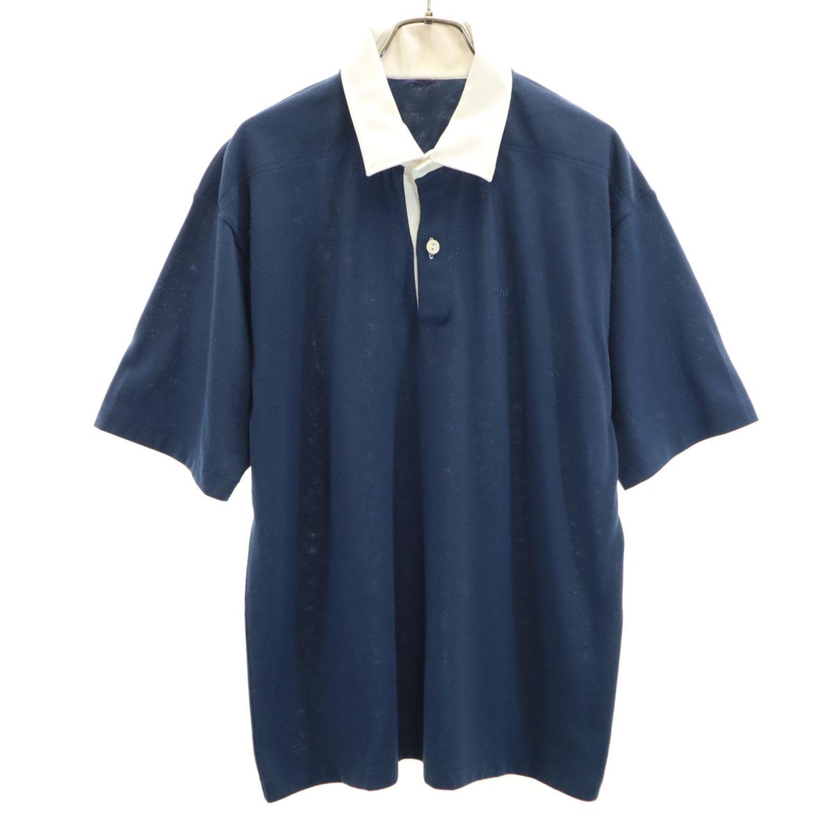 

mont-bell made in Japan Short sleeve Polo shirt Navy Outdoors Men s Used