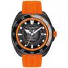 Men's Charter Automatic Orange Silicone Watch 44mm 14602716