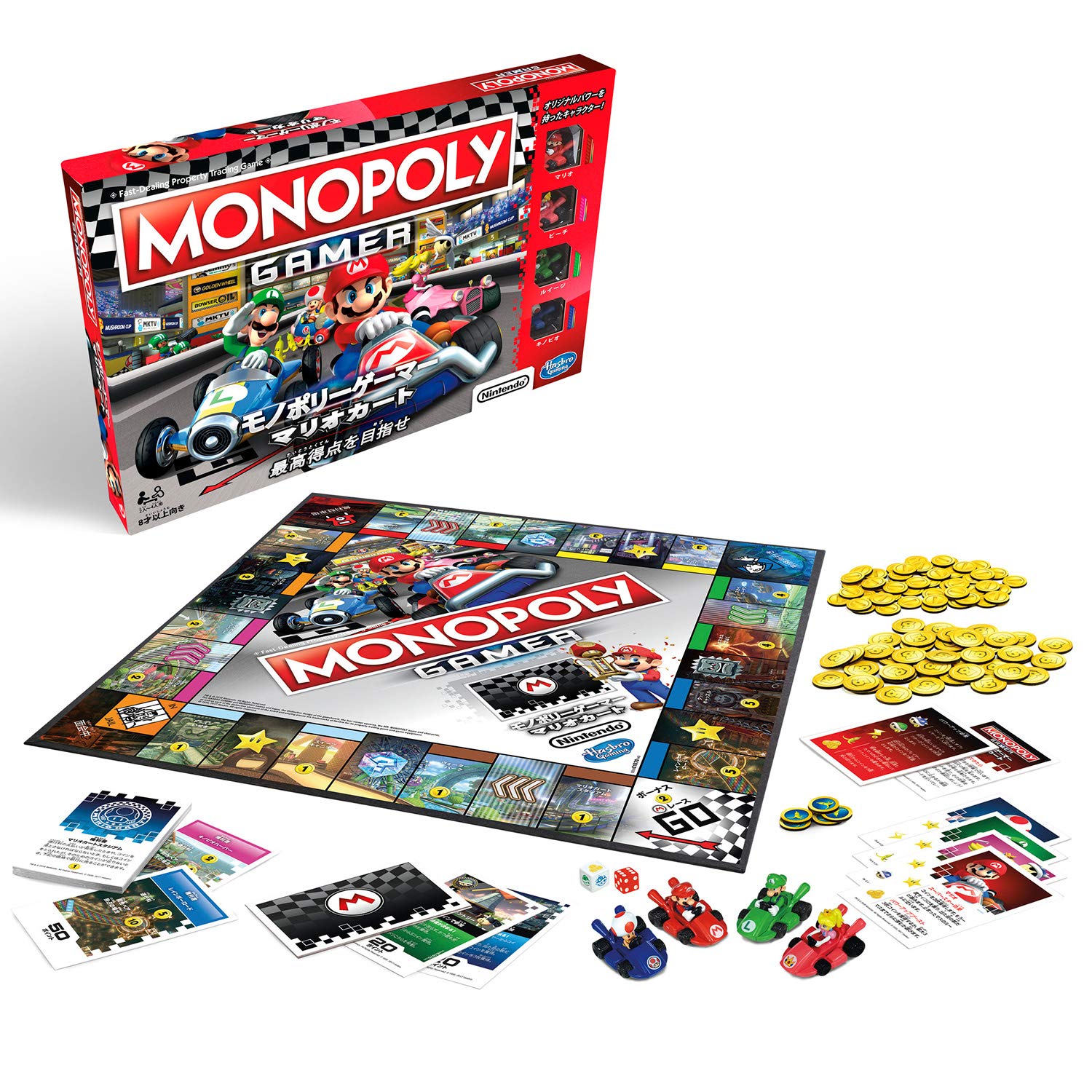 

Настольная игра Hasbro Monopoly Gamer Mario Kart E1870 Оригинал