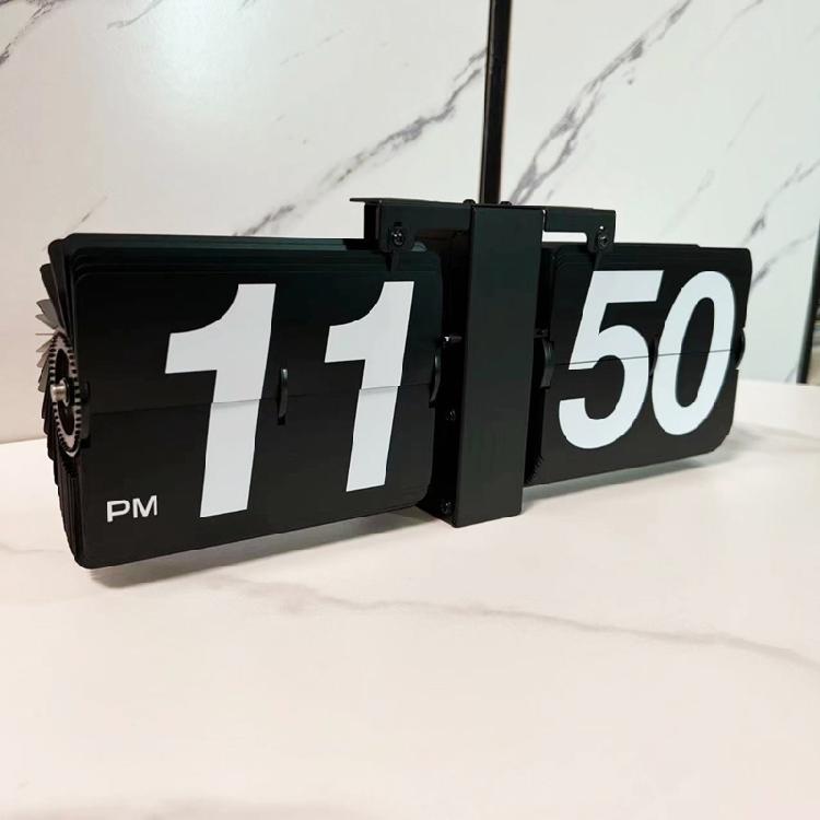 Flip Clock Retro Digital Large Number Display Battery Operated Gifts for Father