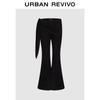UR2026 Women's High-Waist Faux Two-Piece Bandage Leggings