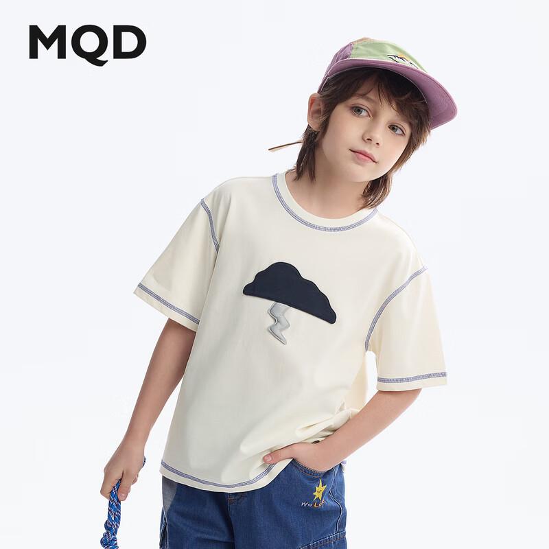 

MQD Boys Summer Short-Sleeve Round Neck T-shirt 160