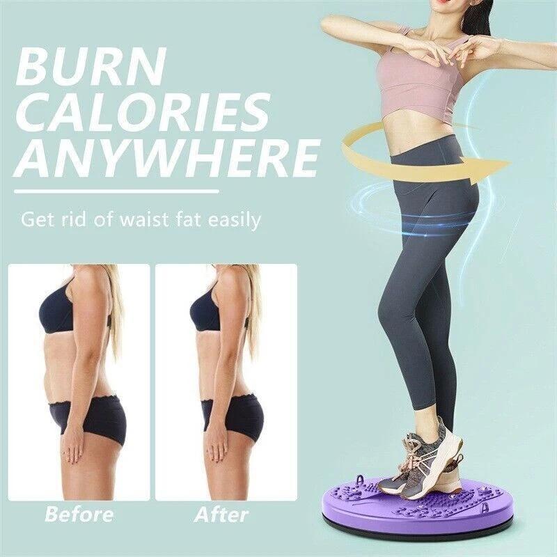 Bodybuilding Fitness Twist Waist Disc Health Trainer Fitness Equipment Balance Board Disc Slimming Gym Equipment Feet Exerciser