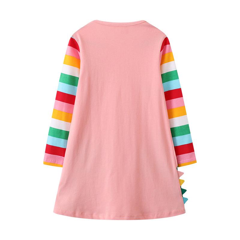 2026 New Style European & American Girls' Long Sleeve Princess Dress - Baby Spring/Autumn