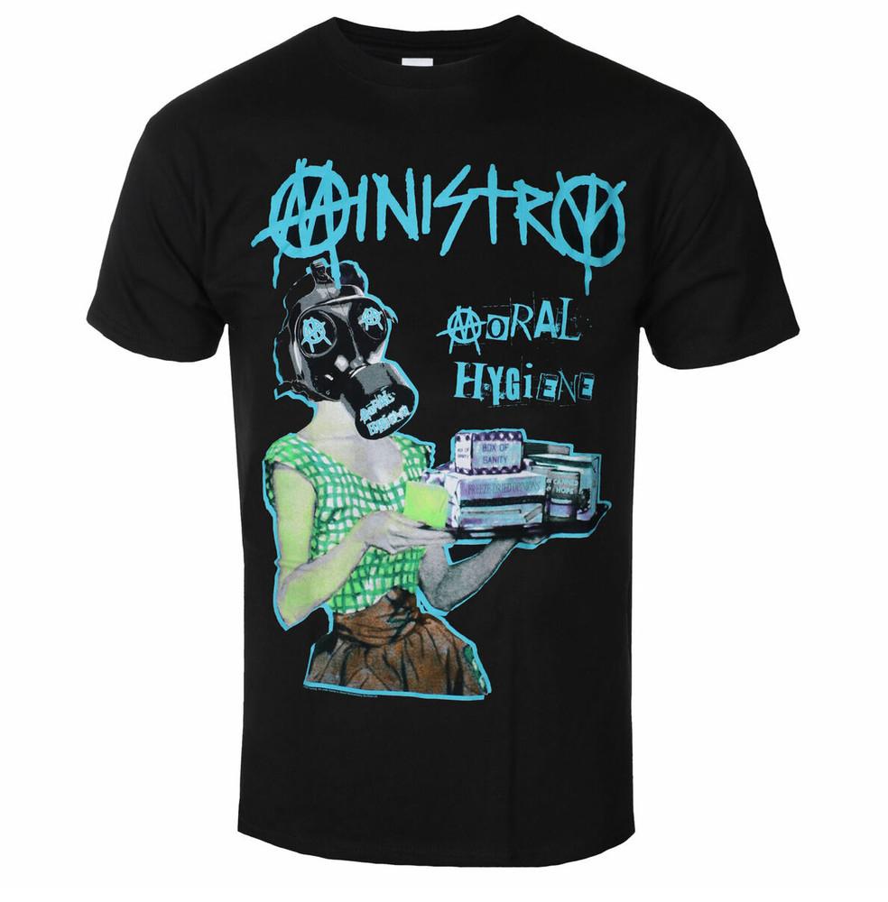 Ministry band Moral Hygiene Gasmask black Shirt S to 5XL X300 Unisex T-Shirt S