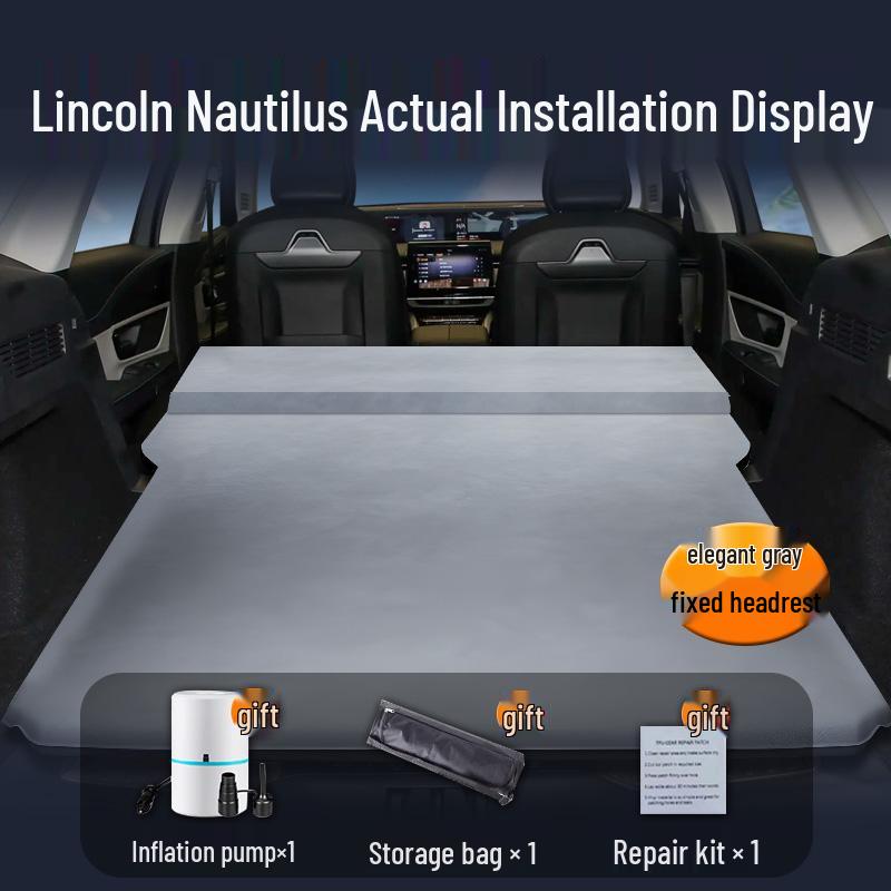 Inflatable Mattress for 2025 Lincoln Nautilus - Car Sleeping Pad for Rear Seat or Trunk