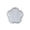 DIY Epoxy Resin Mold Flower Shape Storage Plate Silicone Mold Jewelry Holder Tray Mold DIY Craft Gift Home Desktop Decoration