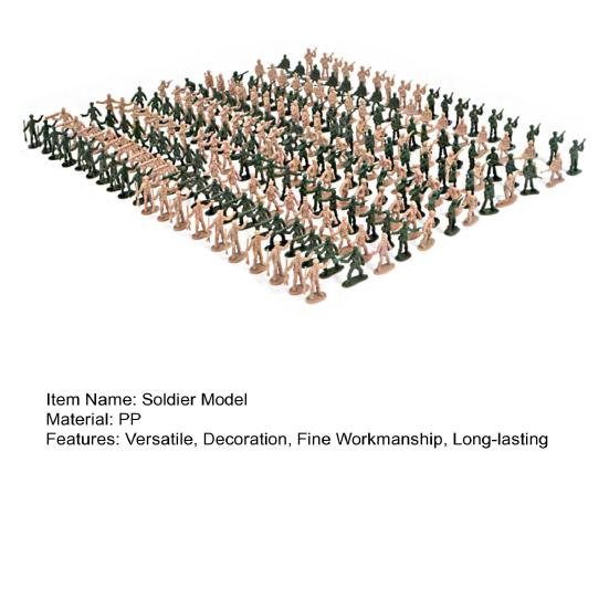 360Pcs 1:72 Scale Soldier Model Army Men Toy Soldiers Battle Scene Playset War Games Toys for Children