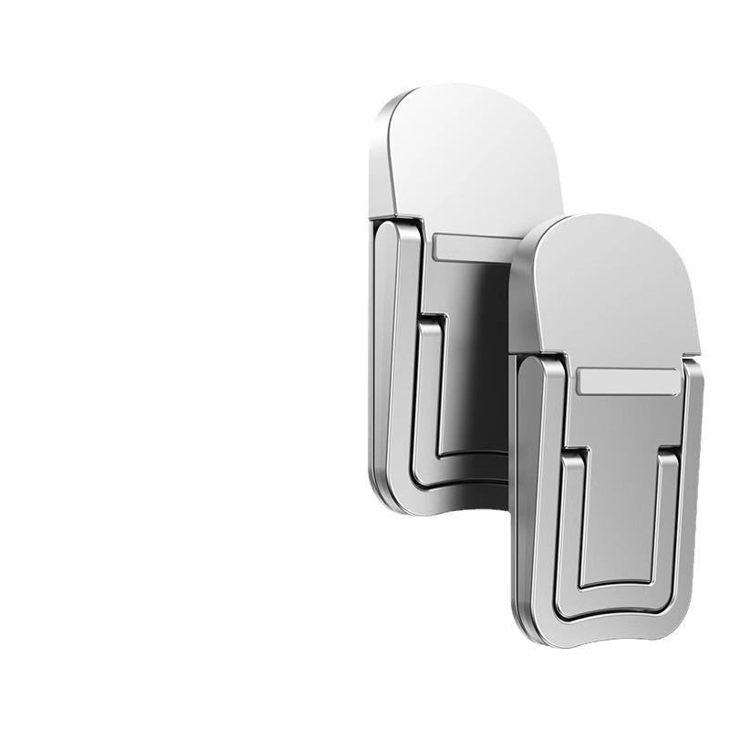 Adjustable Zinc Alloy Foldable Laptop Stand with Storage