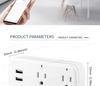 Dual Smart Plug with USB, HomeKit, Google, Tuya, WiFi & Zigbee Compatibility