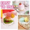 Paper Doilies, 200 Pcs 3.5 Inch Lace Doilies Paper Round Disposable Placemats White-Doilies for Tables Dessert Trays Party Craft Wedding Birthday