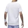 Jordan T Shirts Men's White Crew Neck Moderate Straight Fit HF6070-100