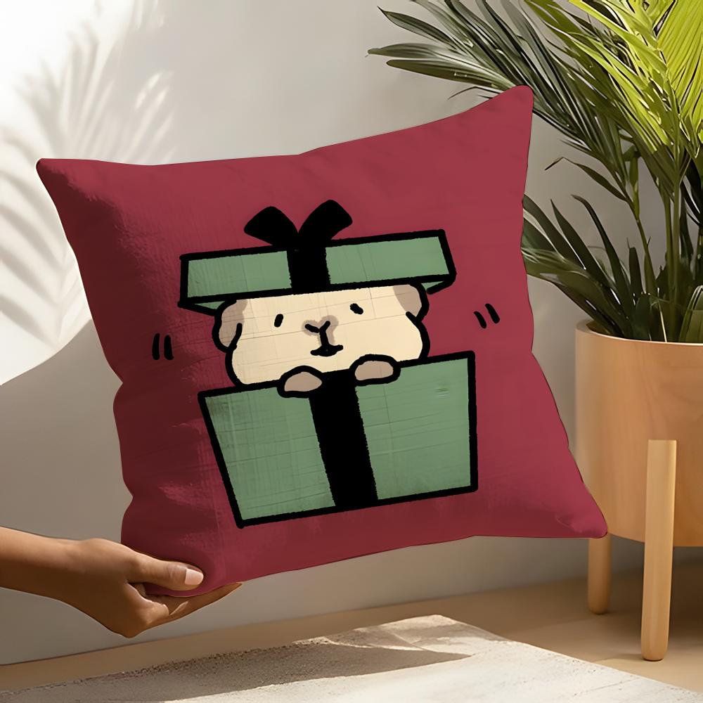 Funny Animals On The Internet Pillow Case Home Living Room Decoration Linen Pillowcover Pillow Cases Cushion Cover