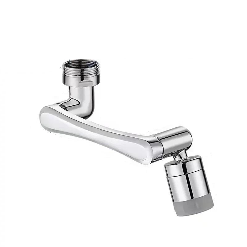 1080° Universal Rotation Faucet Sprayer Head Extender 22mm Adaptor Washbasin Aerator Bubbler Nozzle Kitchen Tap