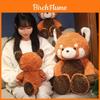 Adorable Plush Raccoon Doll Soft Stuffed Animal 50cm And 80cm For Kids Cuddly Companion