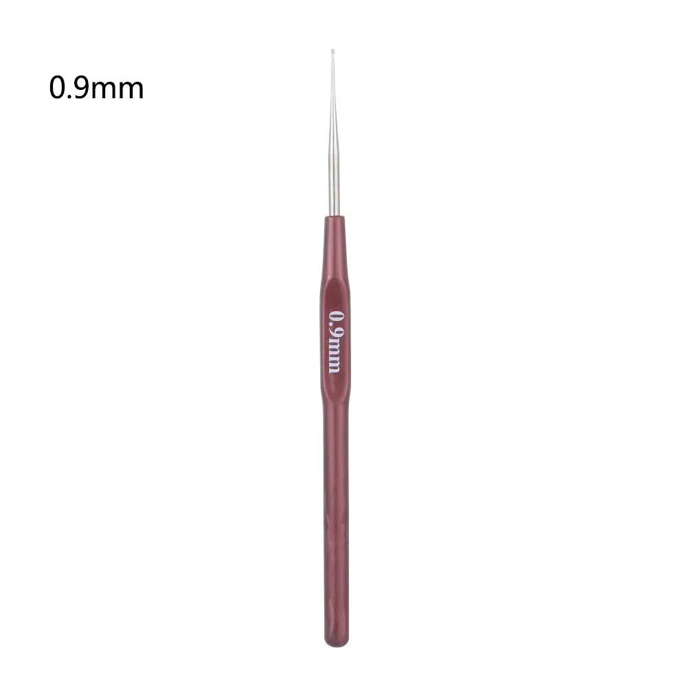 1 Pc Crochet Hook Mix 0.5mm-2.7mm Small Size Yarn Weave Knitting Needles For Lace Dolls DIY Tools 16 Sizes Hooks