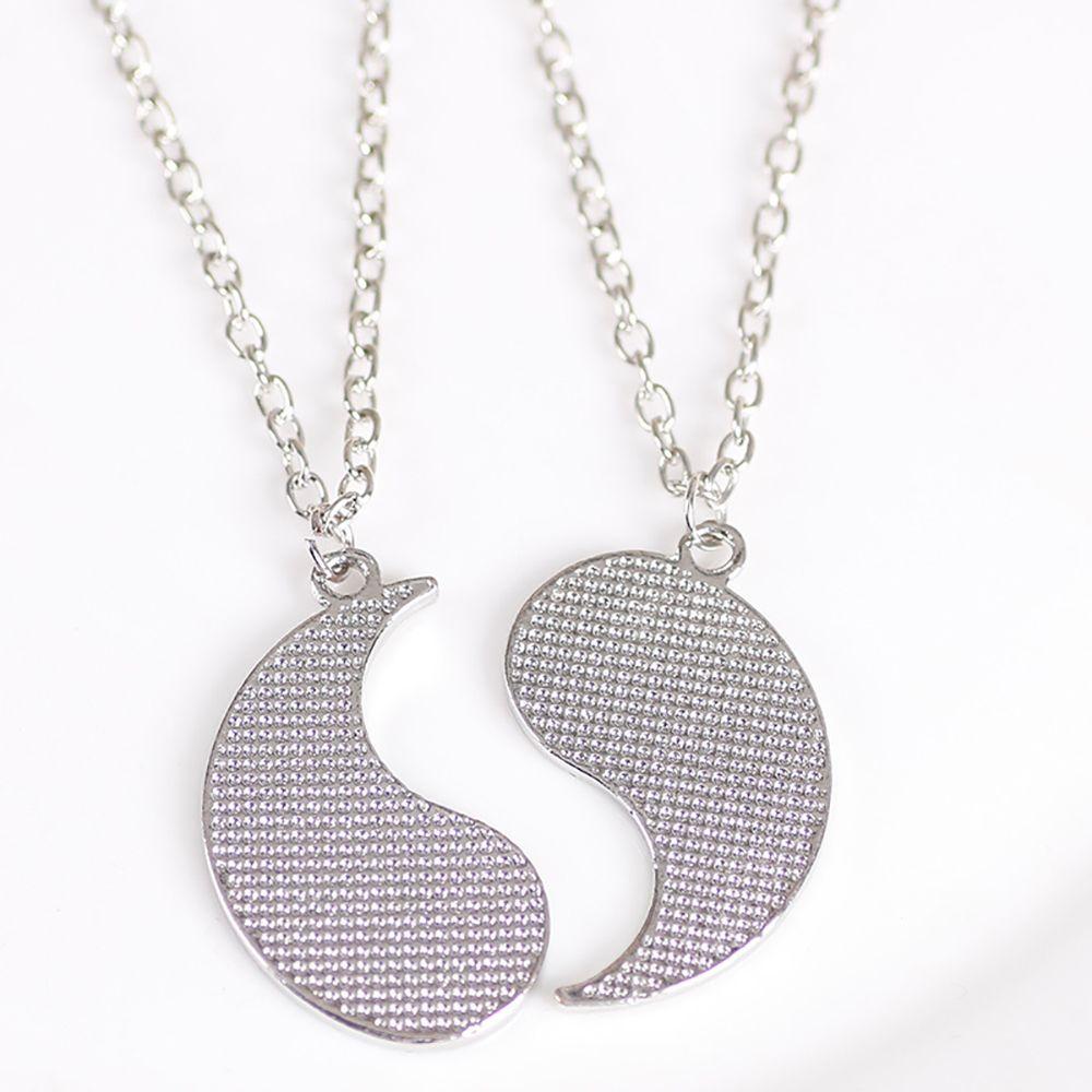 Lovers Fashion Jewelry Gossip Dragon Pendant Clavicle Chain Couple Necklace Yin Yang Necklace