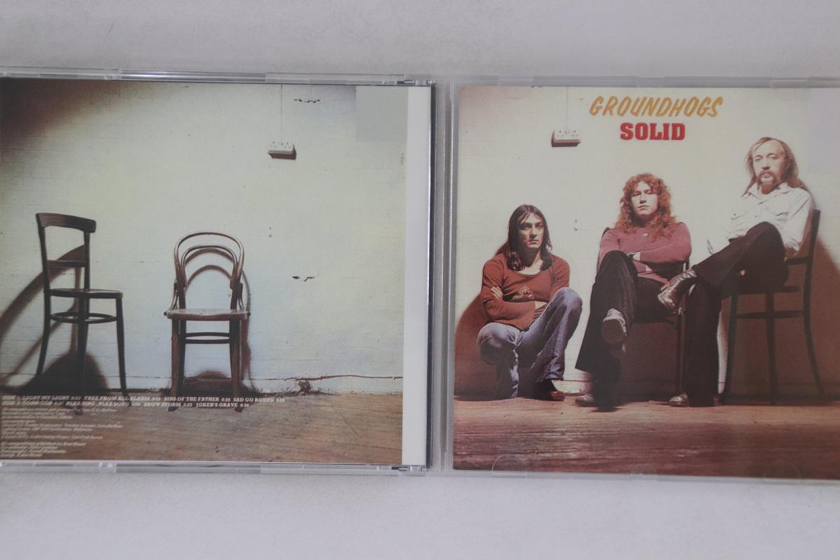 

CD GROUNDHOGS - Solid SOLID SM Japan Rock Used