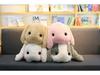 "Lop-Eared Rabbit Plush Pillow Toy - Big-Eyed, Soft Doll for Kids"