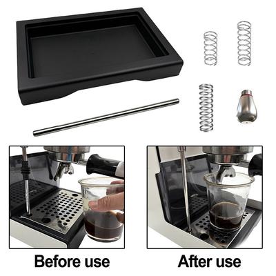 1 Set Low Drip Tray For Gaggia Classic Pro Include 6 Bar / 9 Bar / 12 Bar OPV Coffee Machine Low Waste Water Box