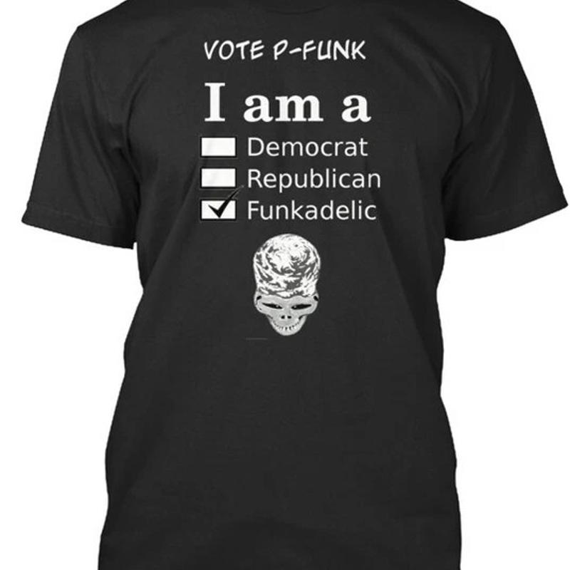 Put Parliament Funkadelic in office T Shirt Made the U Premium M 2XL S разноцветный