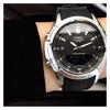 Casio Waterproof Chronograph Automatic Calendar Quartz Movement Resin Strap Japanese and Korean Watch Men's Watch Black Dial AMW-840-1AVDF