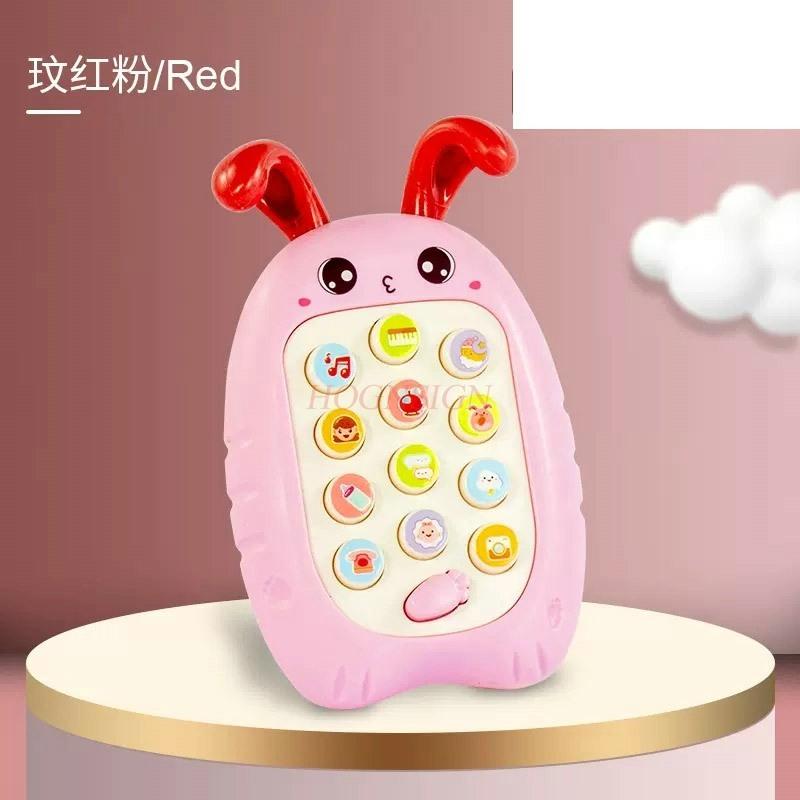 Baby And Children'S Toy Mobile Phone Simulation Phone Male Baby Music Puzzle Early Education 1 Year Old 2 Little Girls