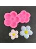DIY Silicone Molds 6 Cavities Cake Fondant Chocolate Baking Moulds Plum Shapes Perfect Gifts for Girls and Baking Lovers