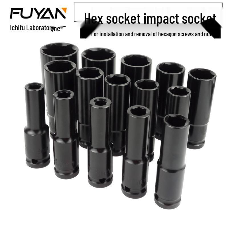 Electric Hex Impact Wrench Socket 1/2, 8-32 for Scaffolders & Carpenters