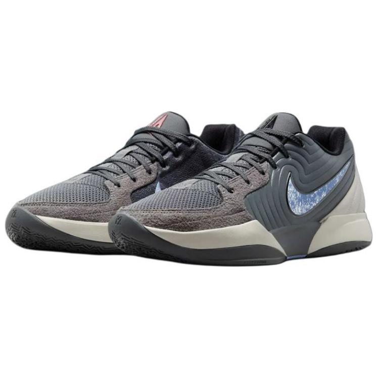 Nike Ja 2 Exposure Unisex Sneakers Grey Iron-Grey Cobalt-Bliss FD7328-002