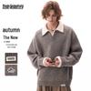 Mark Fairwhale Men's American Vintage Wool Blend Polo Sweater