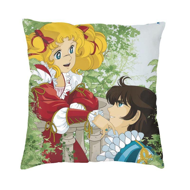

Luxury Girls Comics Animation Candy Candy Cushion Cover for Sofa Velvet Throw Pillow Case Home Decor Pillowcase 30cmx30cm