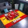 1PC Rug Spain Flag Map Art Carpet, Chair Rug,Area Rug for Office Bedroom Living Rooms Bedroom, Doormat Decor Christmas Fan Gifts
