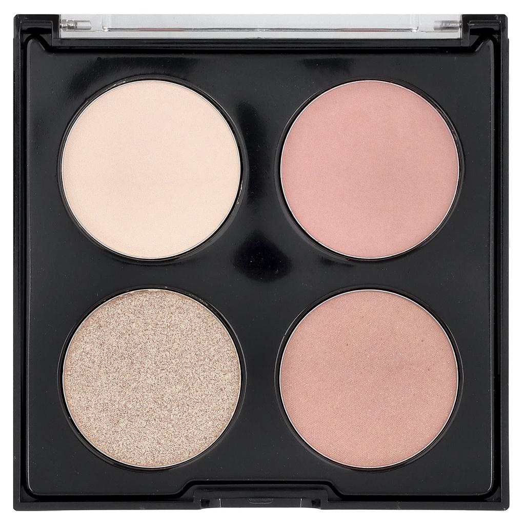 L.A. Colors, Blusher + Highlight Palette, CTP637 Show It Off, 14g (0.49oz)